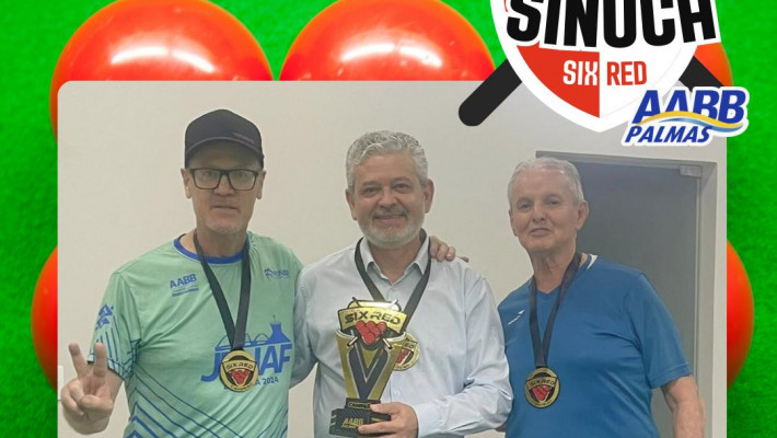 Alander é campeão da I Copa de Sinuca Six Red da AABB Palmas