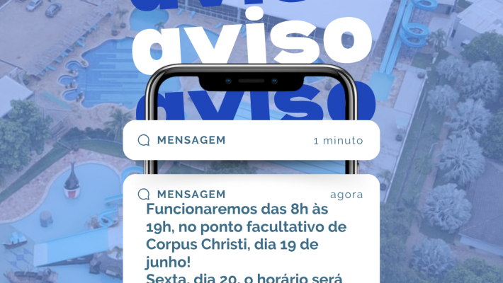 Funcionamento do clube no ponto facultativo de Corpus Christi