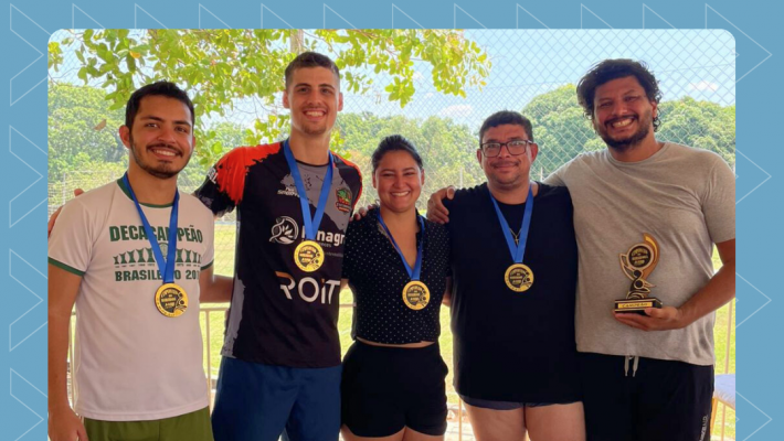 Campeonato 4x4 agita atletas de biribol do clube