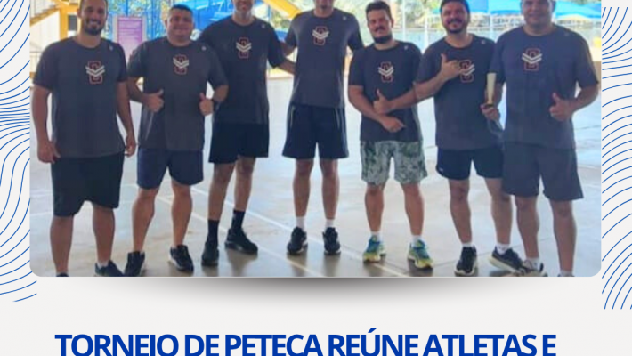 Torneio de Peteca reúne atletas e celebra integração entre cidades