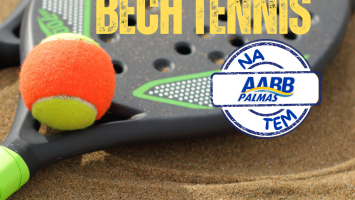 AABB Palmas incentiva aulas de Beach Tennis com foco em saúde e bem-estar