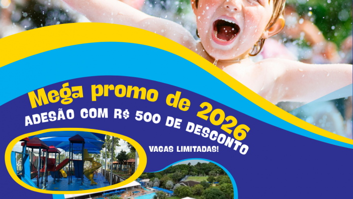AABB Palmas lança Mega Promoção de Adesão 2026 com R$ 500 de desconto para pagamento à vista