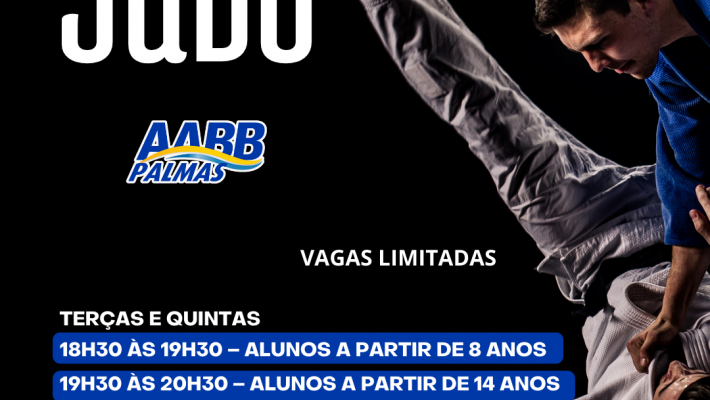 AABB Palmas abre inscrições para aulas de Judô com professor Ton Pacheco