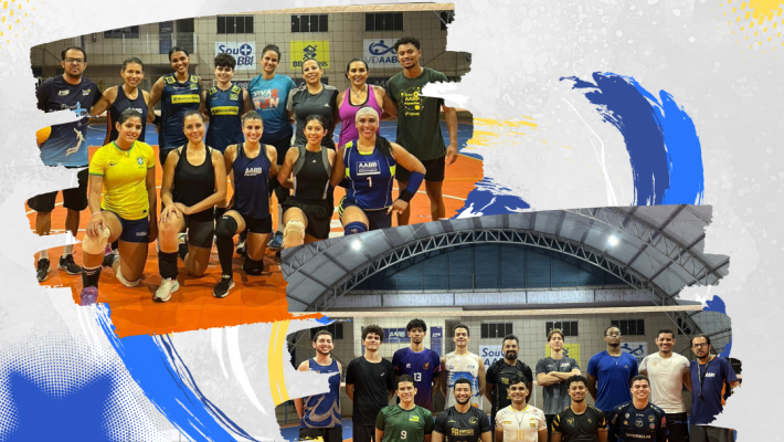 AABB Palmas luta por títulos do Campeonato Estadual de Clubes de Voleibol 