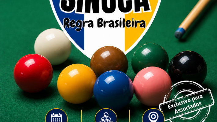 13ª edição da Copa de Sinuca acontece neste sábado