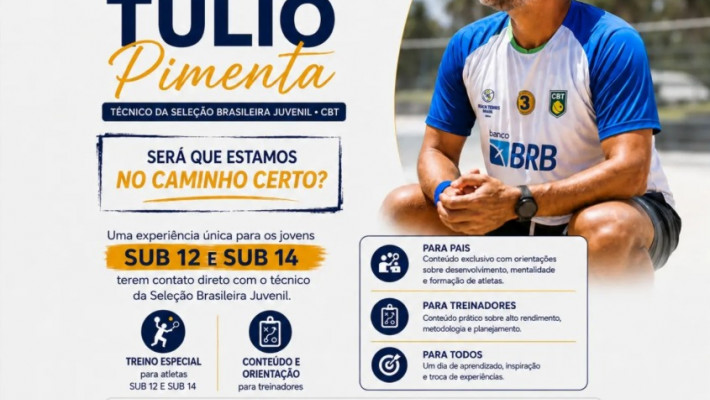 AABB Palmas recebe integrante da Comissão Técnica da Seleção Brasileira Juvenil para o BT Experience