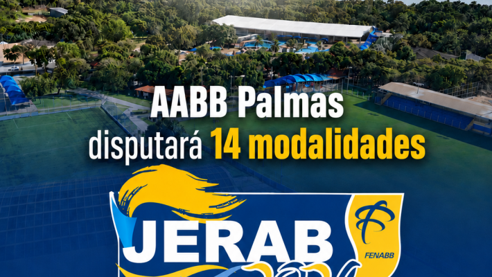 AABB Palmas disputará 14 modalidades na JERAB Centro-Oeste em Cuiabá